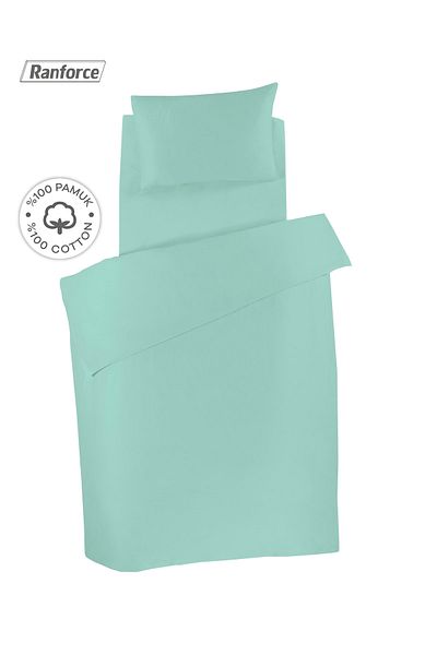 Lucy and Home 100% Cotton Single Ranforce Duvet Cover Set