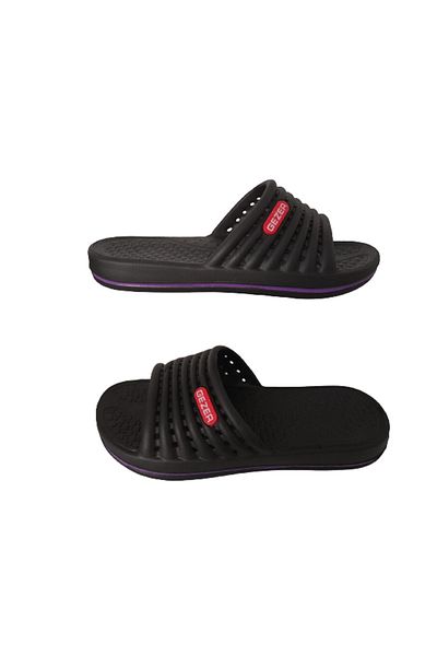 GEZER Gz9264-010 Γυναικείες μαύρες εξαιρετικά ελαφριές καθημερινές παντόφλες παραλίας Gz9264-010
