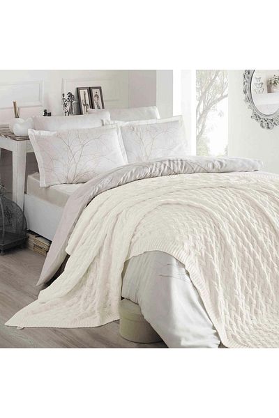 Betires Home Knitted Blanket Single