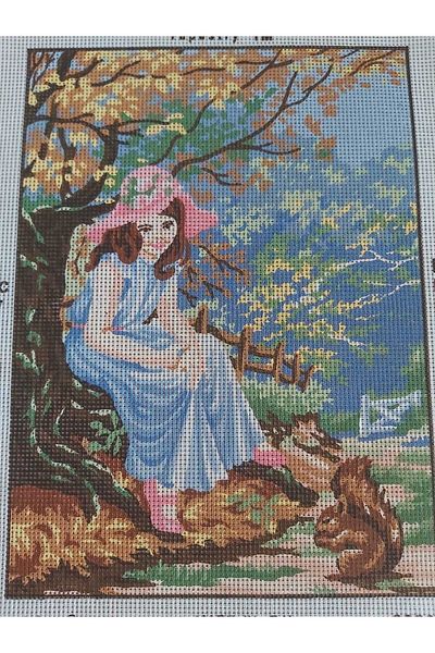 collection d'art 30*40 Cm Canvas Printed Tapestry Without String