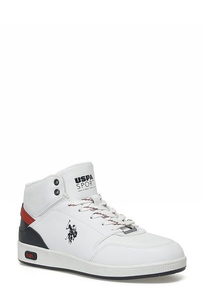 U.S. Polo Assn. Malone Gsn 3pr Alb unisex Tenis înalt