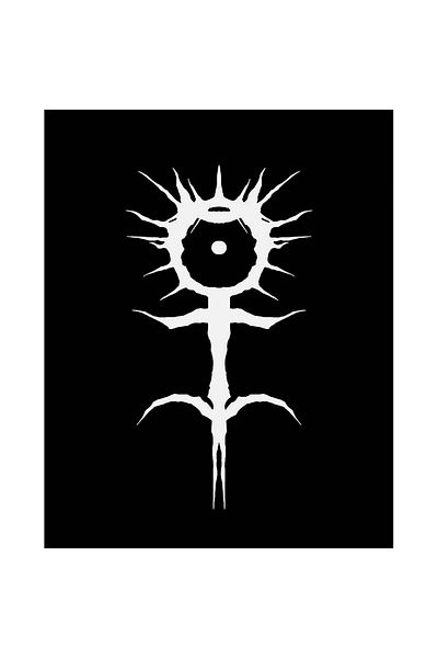 Z zepplin Patch-ul mare pentru spate cu logo Ghostemane