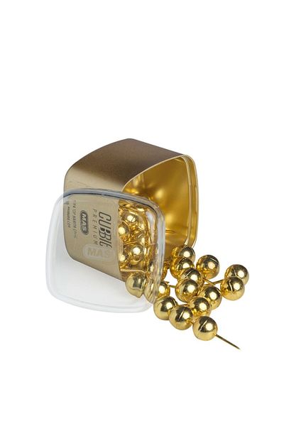 Mas Premium Lux Cubbie Gold 3-Piece Map Nails Set