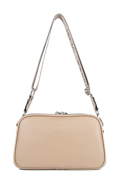 HNB ÇANTA Жіноча сумка через плече з трьома кишенями та хрестоподібними ремен...