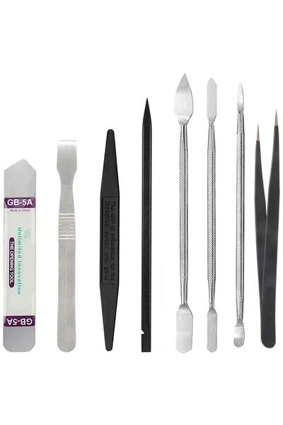 Genel Markalar Çok Amaçlı Laptop Tablet Cep Telefonu Açma Tamir Seti 8 Parça