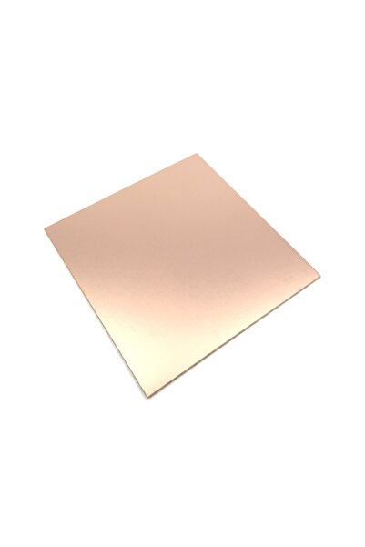 Devre Dünyası 5x5cm Deliksiz Tek Yüzlü Normal Bakır Plaket