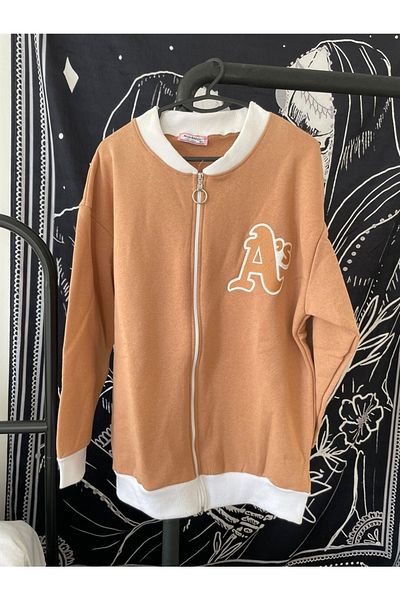 Planet Butik Brown College Cardigan