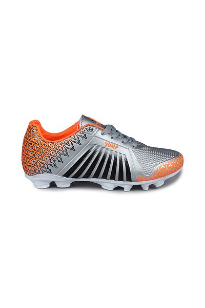 Jump 28377 B Pantofi de fotbal pentru copii argintii 31-35