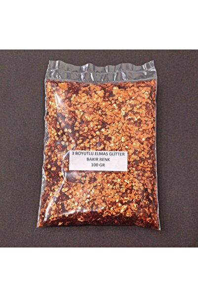 HOBİFLEX Glitter Epoksi Reçine Süsleme Pulu Üç Boyutlu Elmas Modeli Nail Art ...