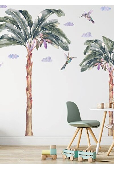 WALLHUMAN Autocolant de perete pentru camera copiilor Palmieri