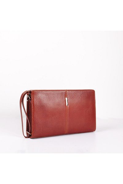 Eminsa Men's Tan Genuine Leather Hand & Shoulder Bag