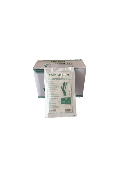 Beybi Powder-Free Sterile Sensitive Surgical Gloves Size 7 (50 Pairs)
