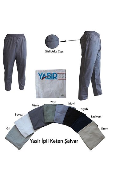 Derman Λινό παντελόνι Shalwar