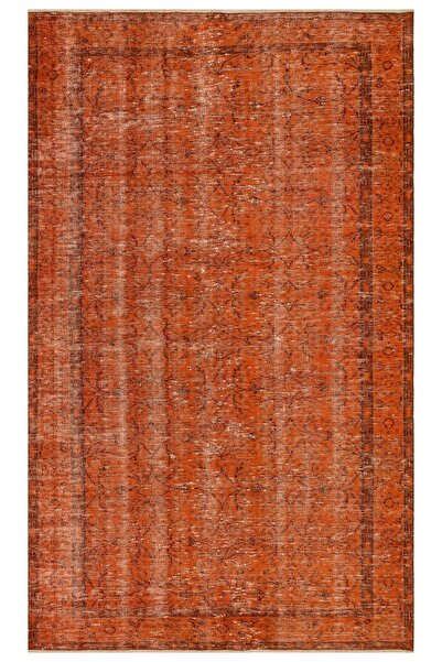 Sempati halı Trendy Vintage Eskitme Patchwork Jüt Kilim Halı - 153x256 Cm 9948