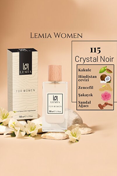 LEMİA 115 Cresta Noir Kadın Edc 50ml
