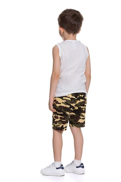 FEMOODS Soldier Patterned Children's Set