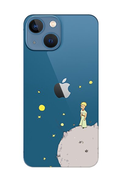 frondcase حافظة هاتف آيفون 13 ميني ليتل برينس شفافة