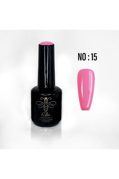 QBEE PROFESSIONAL Protez Tırnak Kalıcı Oje 15ml Fransız Gül Pembe