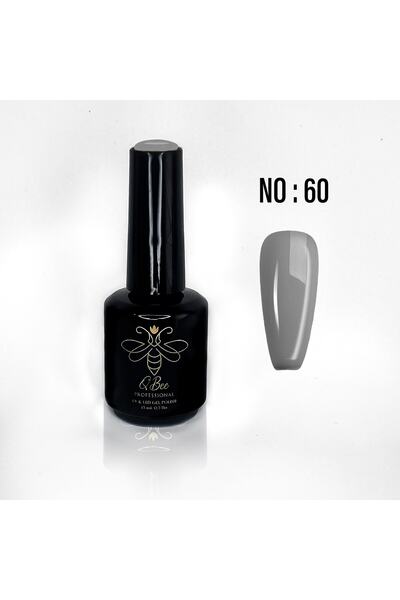 QBEE PROFESSIONAL Protez Tırnak Kalıcı Oje 15ml Gri