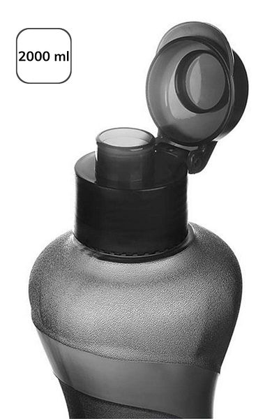Buffer ® 2000ml Capacity Athlete Type Water Bottle Practical Hand Flask