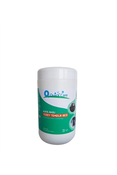 QUICKCARE Dezenfektanlı Yüzey Temizleme Mendili 72 Li