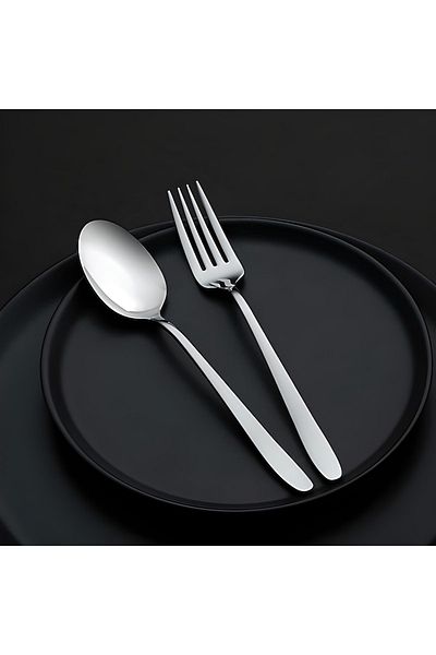 Nehir Sultan Sade 60 Piece Fork Spoon Set