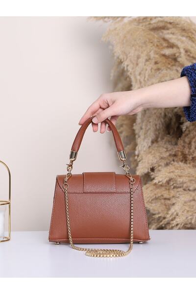 Modamorfo Women's Bag with Chain Strap and Handle