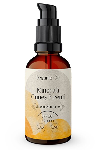 Organic Co Mineralli Güneş Kremi Spf 30+ Pa ++++