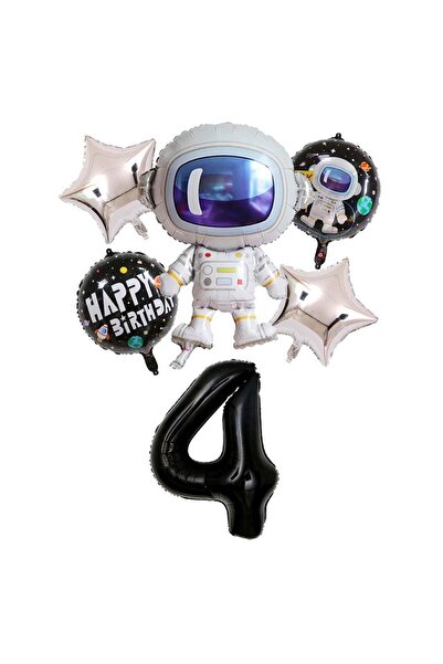 DÜVENCİ TİCARET Çıtıpıtıstore Uzay Temalı Yaş Balon Set