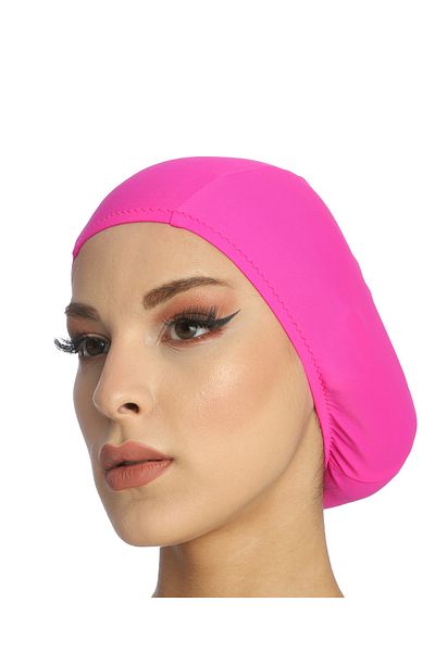 vawensea Lycra Cloth Swimmer Sea Pool Cap Pink