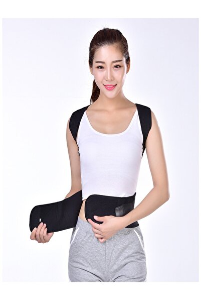 Ankaflex Κορσές για όρθια στάση Μαύρος κορσές προστασίας από καμπούρα στον ώμο στην πλάτη Συσκευή για όρθια στάση