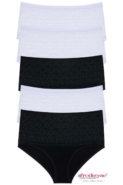 Afrodizyac 5 τεμαχίων με επένδυση Lace Up Bamboo Bato (εξαιρετικά μαλακό και ευέλικτο)