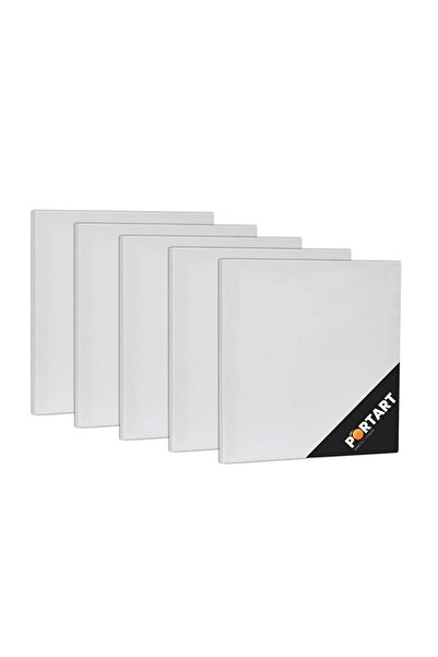 PORTART Set. 1 Tuval 20x20 - 20x30 - 25x25 - 25x35 - 30x30 Cm 5'li Karışık Bo...