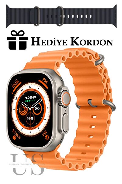 Urban Sophistication Akıllı Saat Watch 9 Ultra Smart Watch Ios/android Uyumlu...