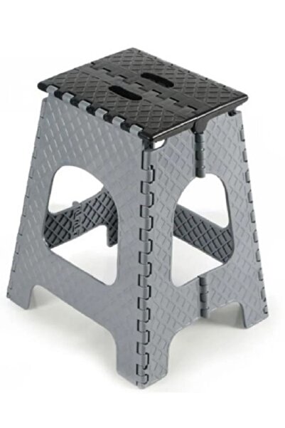 POMSTORE Taşınabilir Plastik Büyük Boy Katlanır Tabure