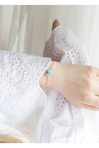 CHARMLUCKY Murano Heart Bracelet