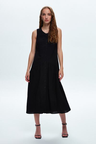 adL Kolsuz Gömlek Elbise