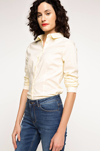 DeFacto Kadın Uzun Kol Basic Gömlek G5922AZ.17SM.YL149