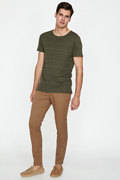 Koton Braune Herrenhose 9KAM42505NW