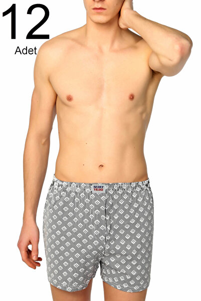 Sedef 12-paket Sa deznom muški bokserice