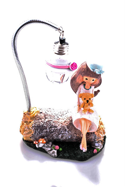 Buffer Kaya Üzerine Oturan Kız Biblo