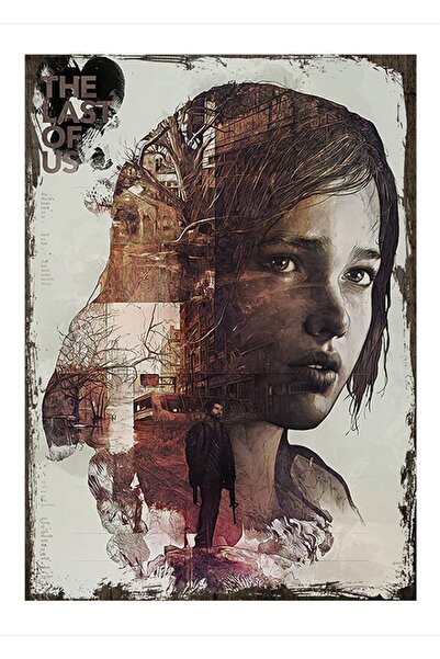 Cakatablo 35cmX50cm Ahşap Tablo The Last Of Us