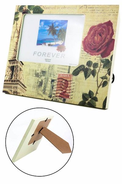 DecoTown Rose City Wooden Photo Frame Fo2351A