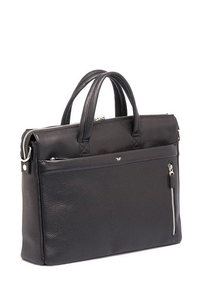 Tergan Genuine Leather Men's Black Briefcase S1EV00021120