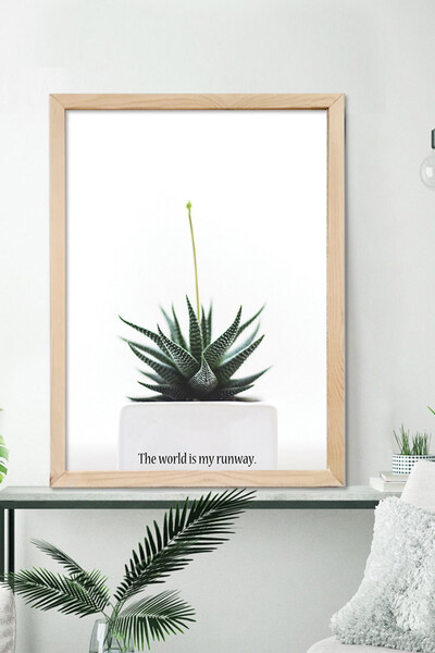 Vetro Design Poster cu rama din lemn 21x30 Cm