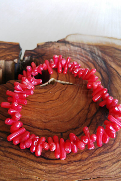 Minimas Et Cie. Women's Genuine Reef Coral Bracelet9610109020235