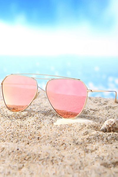 Di Caprio Unisex Oval Sunglasses DTX1075E