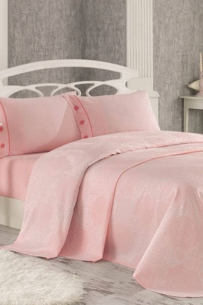Özdilek Single Pike Set Authentic Rose Salmon