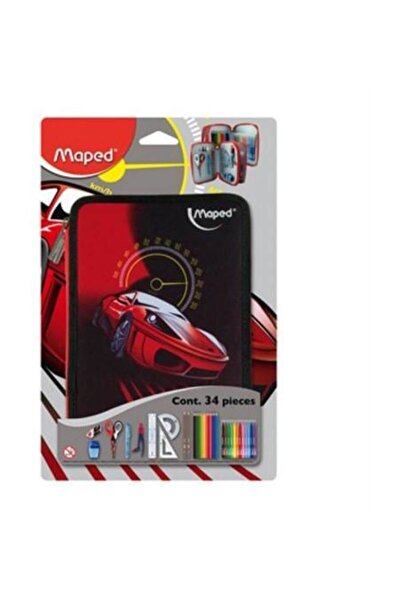 Maped Cutie de creioane Cars care conține toate tipurile de școli.967430