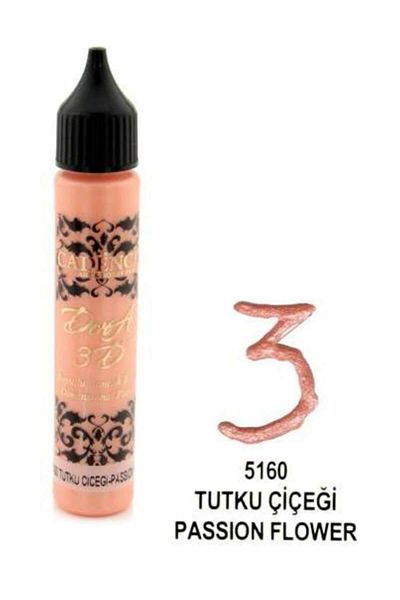 Cadence Dora 3D Dimensional Bead Paint 5160 PASSION FLOWER